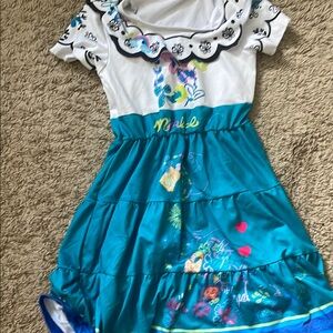Kids Mirabel Floral Blue Dress Costume-custom made on Etsy